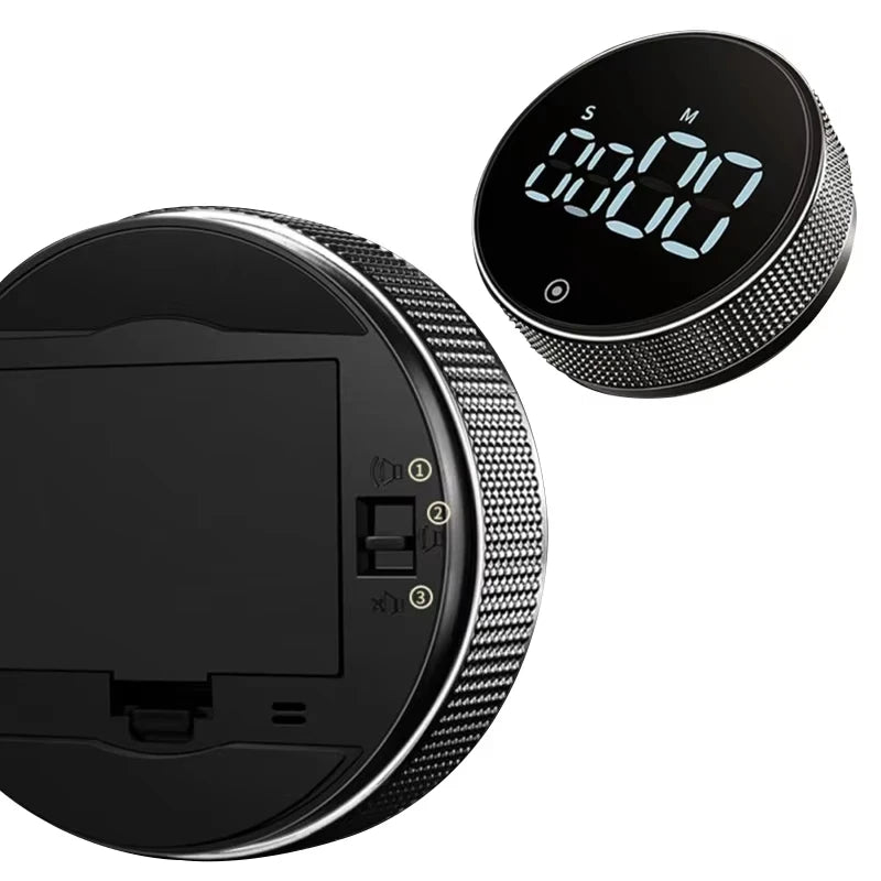 Magnetic Kitchen Timer Digital Timer Kitchen Shower Study Stopwatch LED Counter Alarm Remind Manual Electronic Countdown