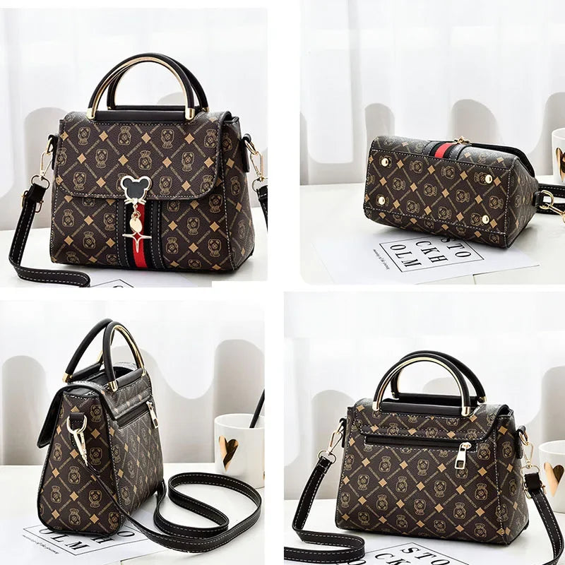 Shoulder Bag Women Bag Tote Luxury Designer Handbag Women Handbags Leather Printed Monogram Single Shoulder Straddle Bag