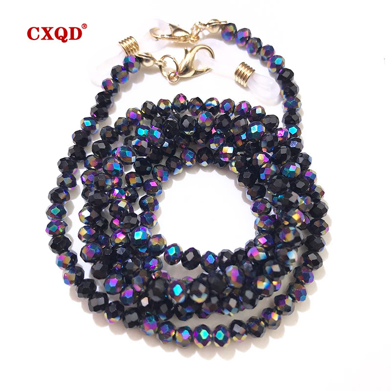 Beaded Eyeglass Chain for Women – 4mm Fashion Glasses & Sunglasses Strap