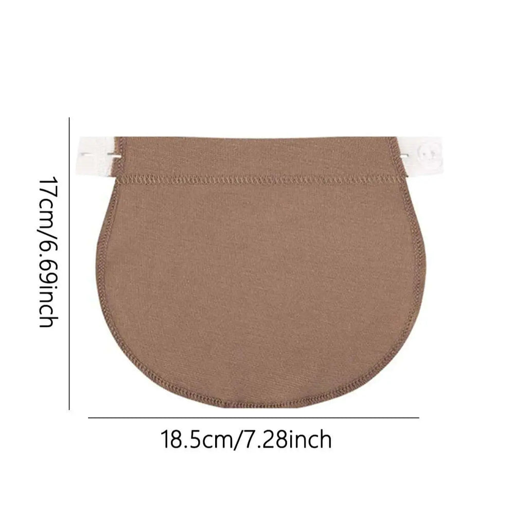 Women Adjustable Elastic Maternity Pregnancy Waistband Belt Waist Extender Clothing Pants For Pregnant Sewing Accessories