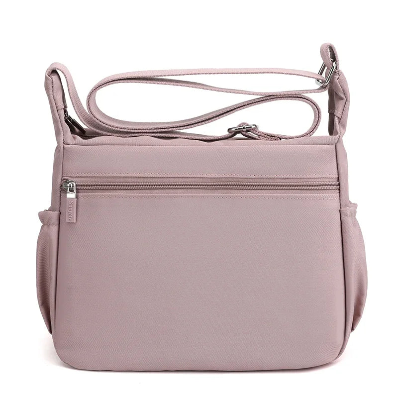 Women's Waterproof Nylon Crossbody Bag – Lightweight Shoulder Messenger Bag