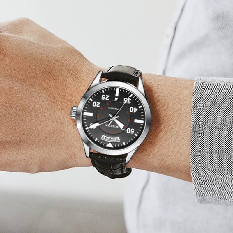 OCHSTIN Automatic Mechanical Watch for Men Gift Analogue Waterproof Military Sport Wristwatches Luxury Montre Homme Clock Gents