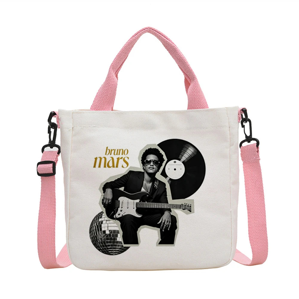 Bruno Mars tote bag einkaufstasche personnalisable sac cabas shoulder  totebag femme