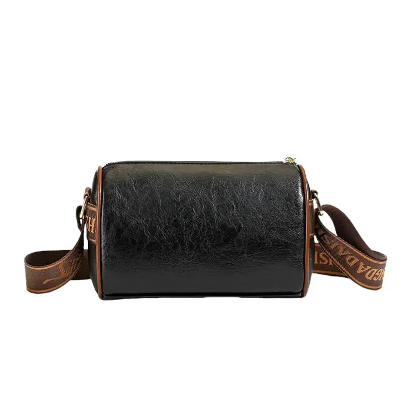 Women's Soft Leather Printed Handbag – Casual Shoulder and Crossbody Tote Bag
