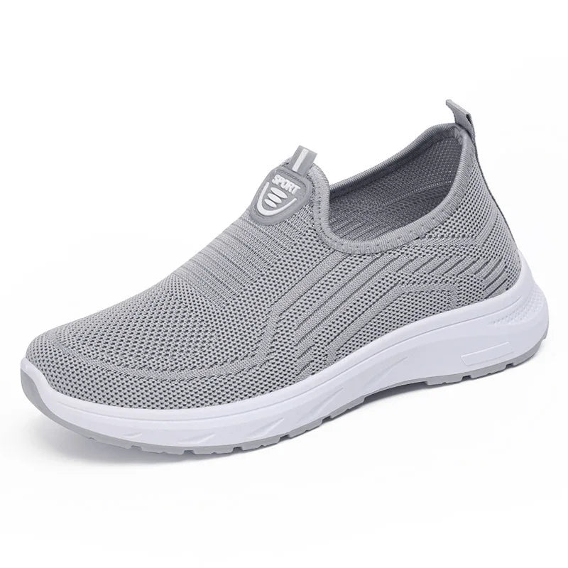 Women's Sneaker Slip On Women Sneakers Breather White Shoes Women Casual Sneaker Sports Shoes Comfortable Vulcanize Shoes Female