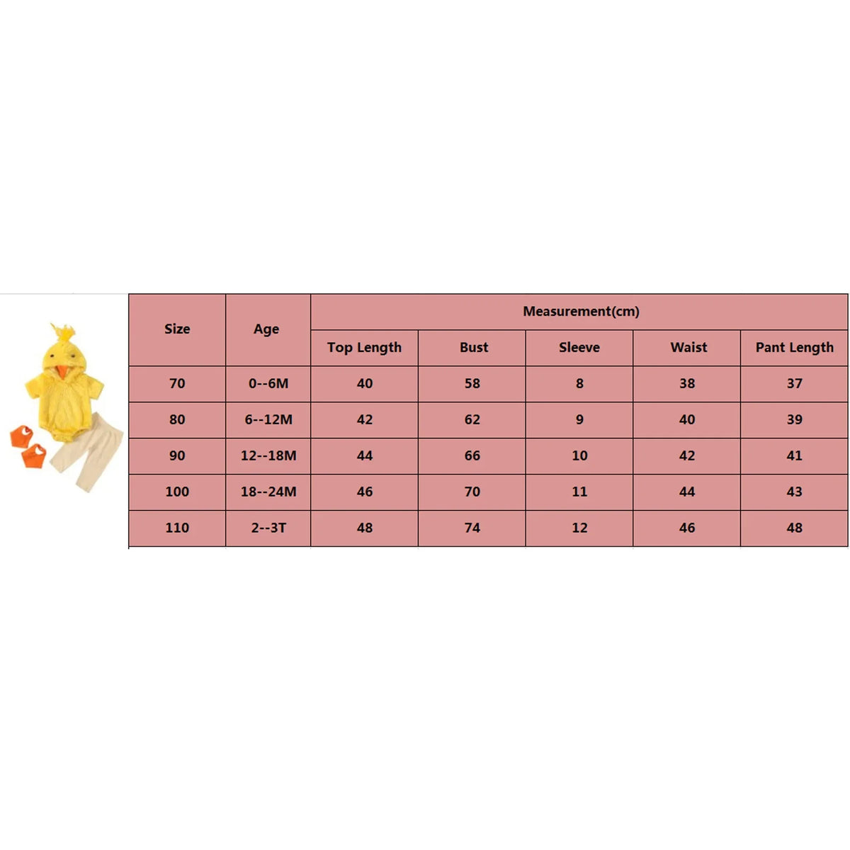 Halloween Party Baby Girl Boy Chick Romper 4PCS Costume Cute Fleece Short Sleeve Hooded Jumpsuits Pants Foot Covers Clothing