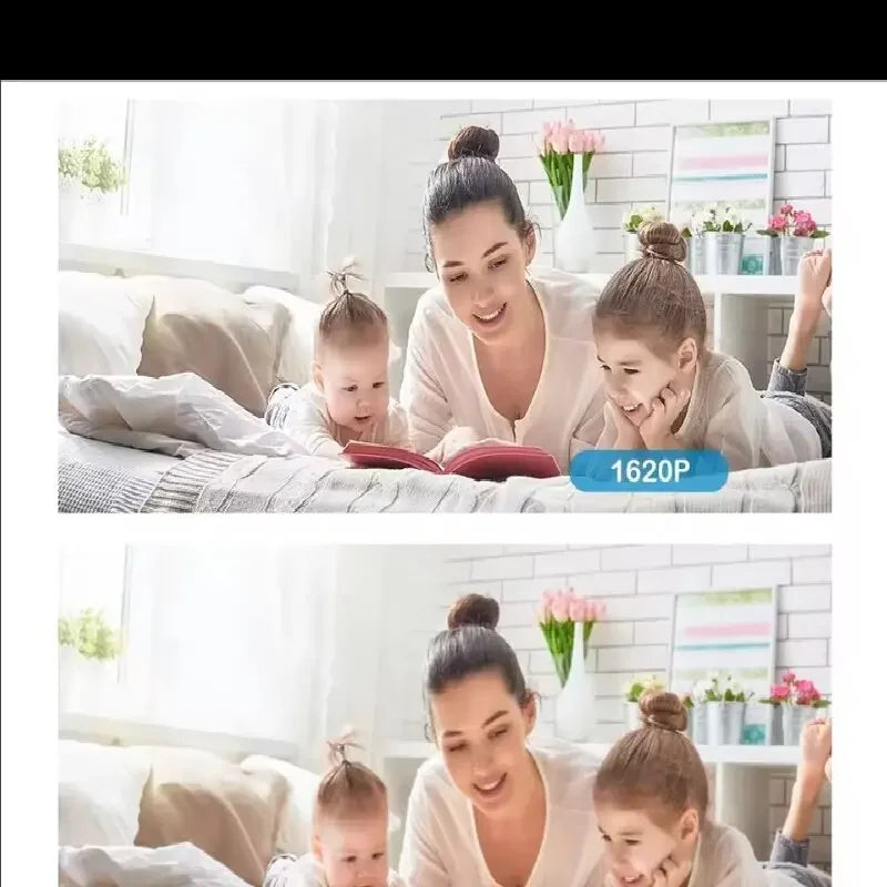WiFi IP Camera: Smart Home Auto Tracking, 1080P, Full Night Vision, Wireless CCTV Baby Security
