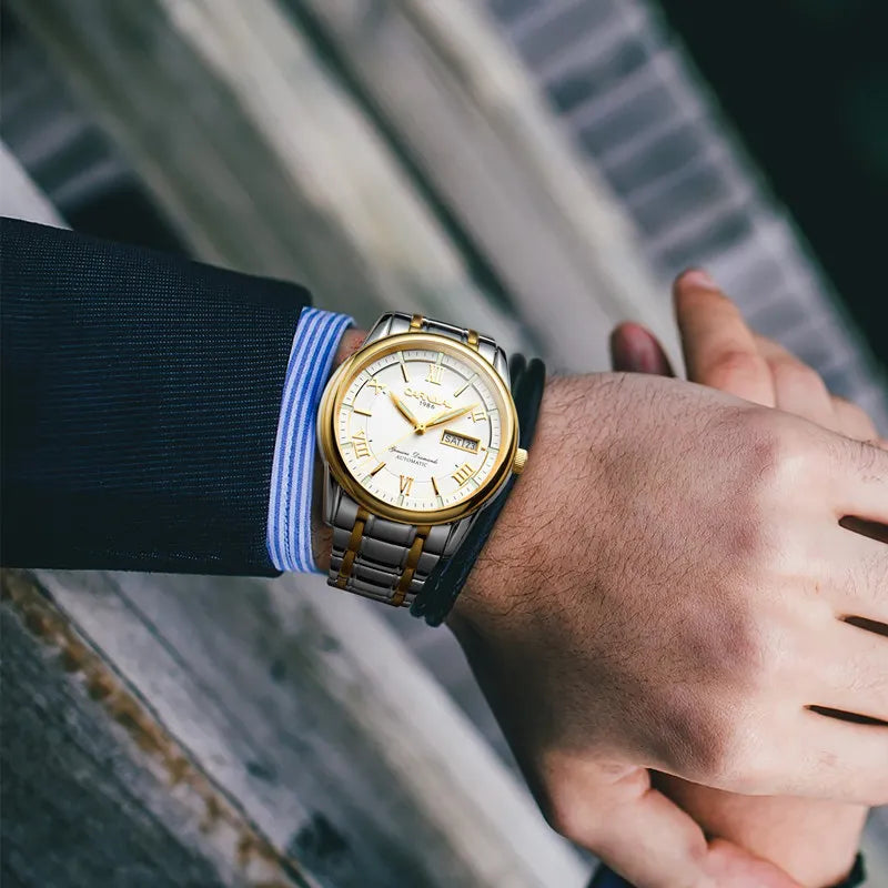 Top Brand Luxury Carnival Mechanical Watch for Men Automatic Waterproof Luminous Reloj Hombre Montre Homme Men's Watches Clock
