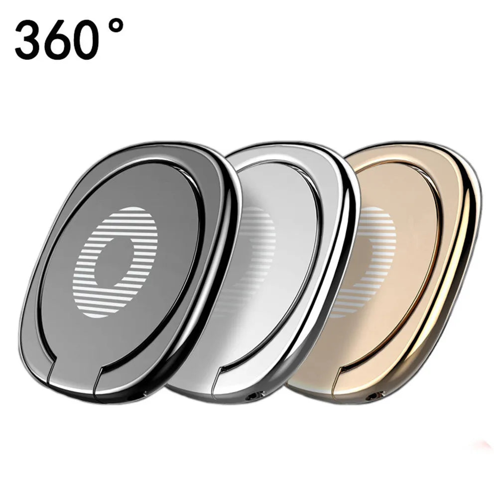 Phone Finger Ring Holder Ultra-thin 360 Degree Rotation Phone Stand Mount Smartphone Holder, for IPhone Xiaomi Huawei
