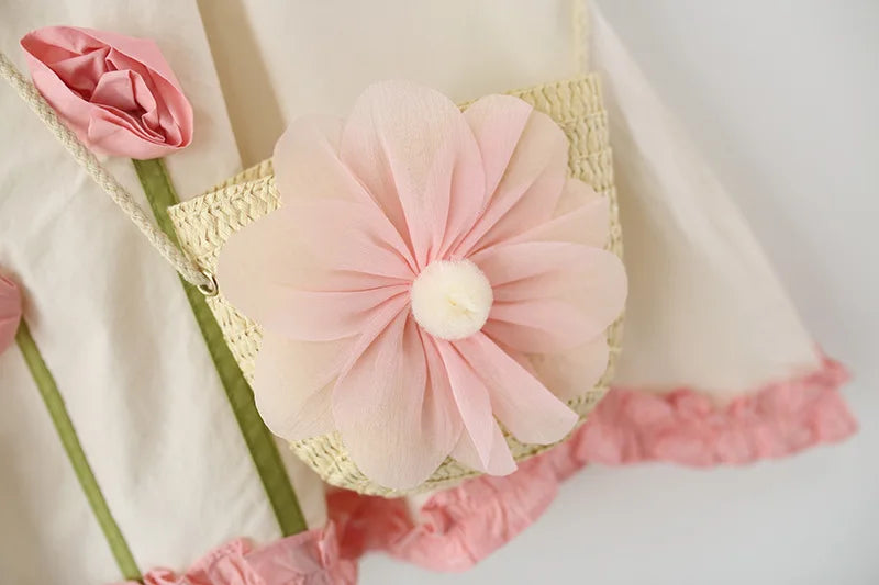Newborn Baby Girls Dress Casual Sleeveless Floral Dresses for Baby Girl Clothing 1st Birthday Princess Party Dresse 0-2 Years