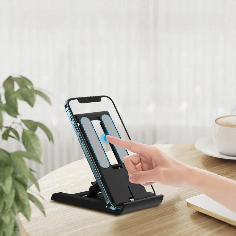 Desktop Phone Holder Stand Foldable Portable Tablet Stand Desk Lazy Bracket For iPhone 13 Pro iPad Mobile Phone Tablet Below