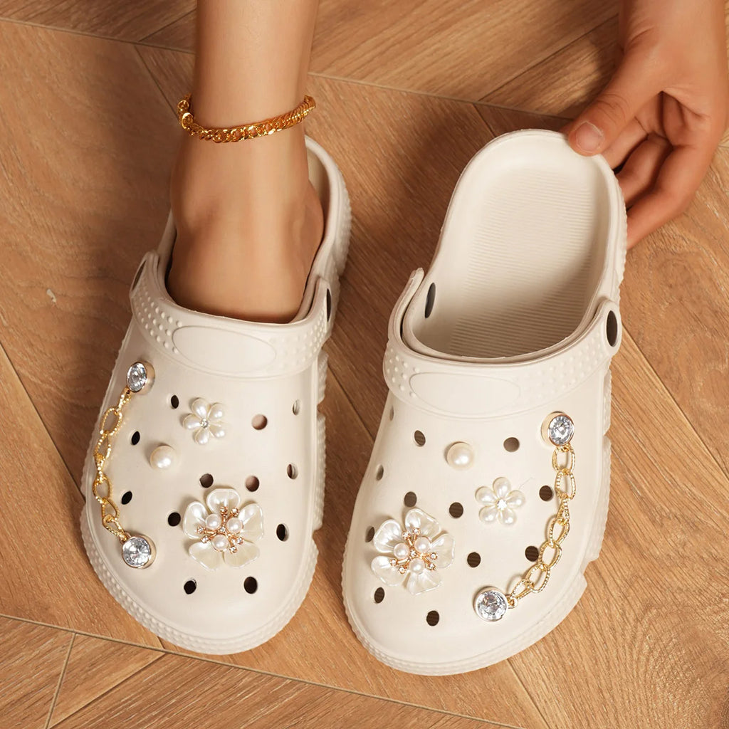 Lightweight Clog and Mules, EVA Garden Shoes, Non-Slip Sandals, Comfortable Slip-On Shoes for Indoor Outdoor, Beach Slippers 888