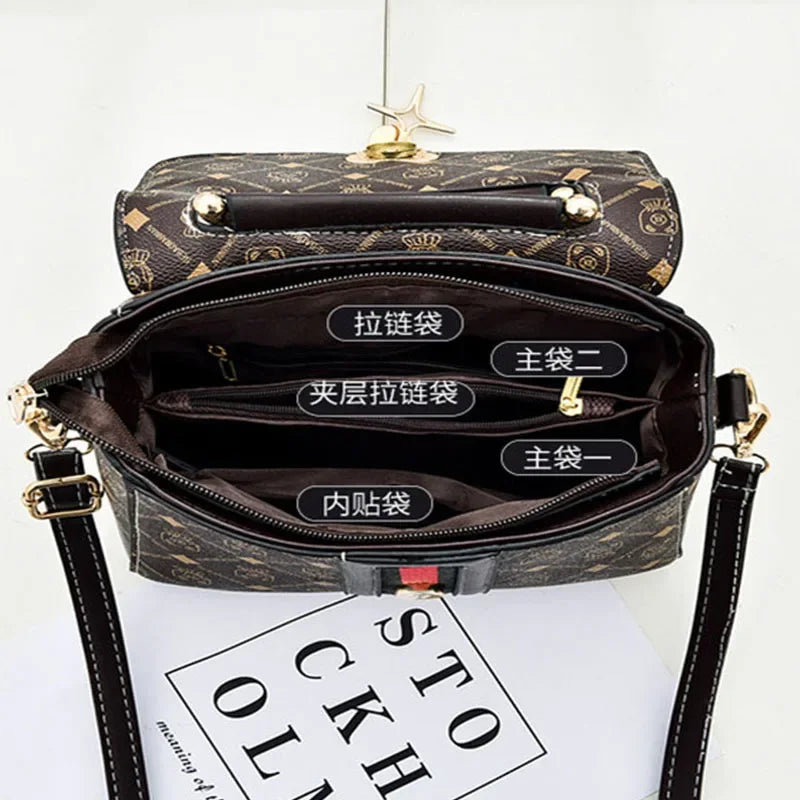 Shoulder Bag Women Bag Tote Luxury Designer Handbag Women Handbags Leather Printed Monogram Single Shoulder Straddle Bag