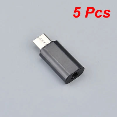 USB Type C To 3.5mm Aux Adapter Connetor Type-c 3.5 Jack Audio Cable For Xiaomi Huawei Honor HIFI Wired Earphones OTG Connetor