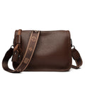 Women's Genuine Cowhide Leather Tote Bag – Luxury Soft Leather Shoulder and Crossbody Handbag