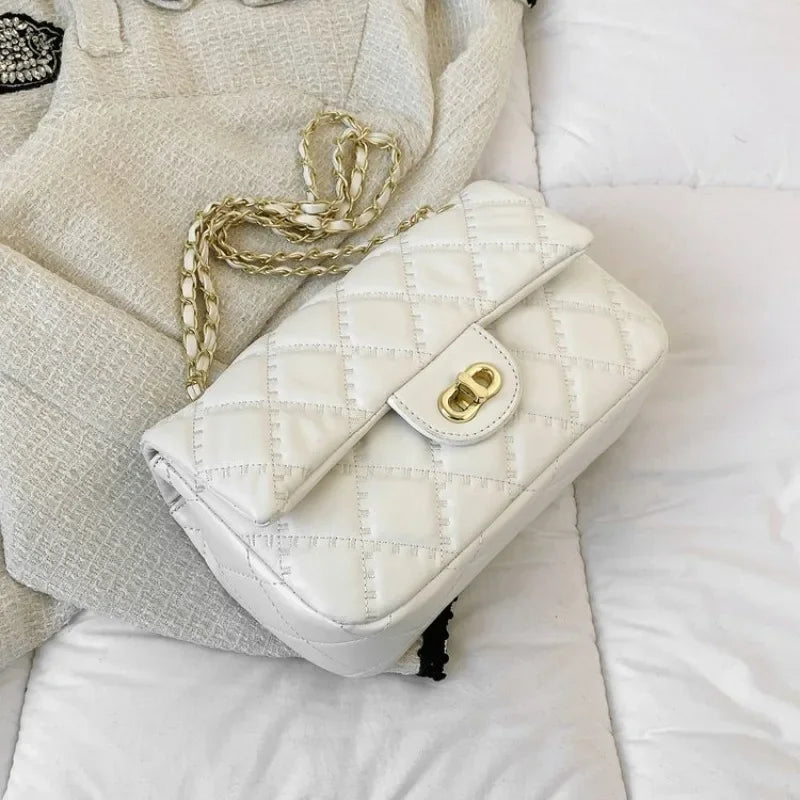 Trendy Designer Square Satchels For Women Textured Original Retro Diaper Bag Crossbody Shoulder Bag Simple Yet Chic