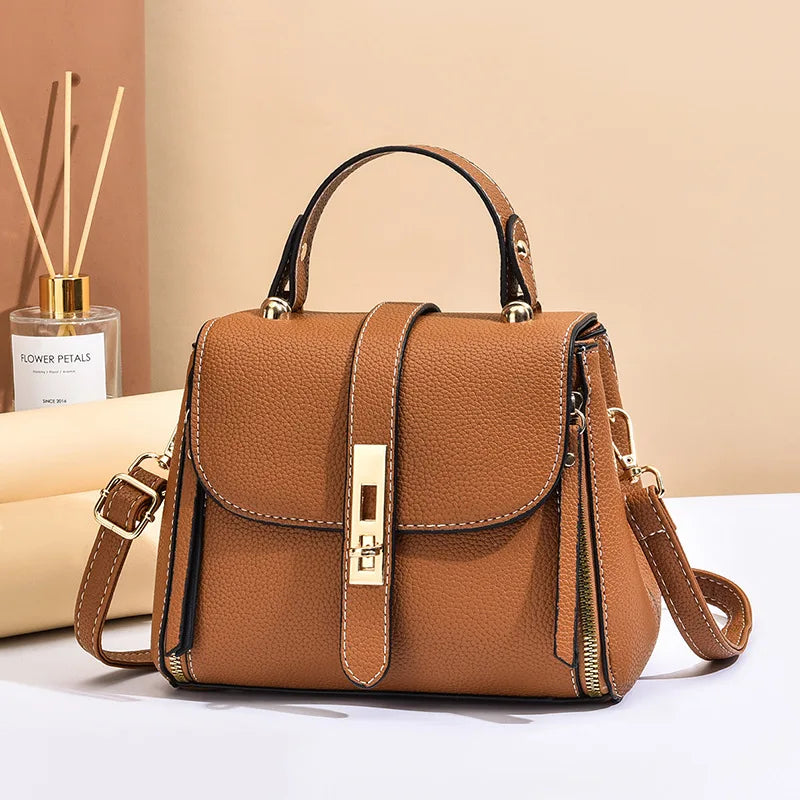 Women bag handbag bag for women 2025 shoulder bag sac a main femme luxury designer Genuine leather women's bag Bow Bucket bag