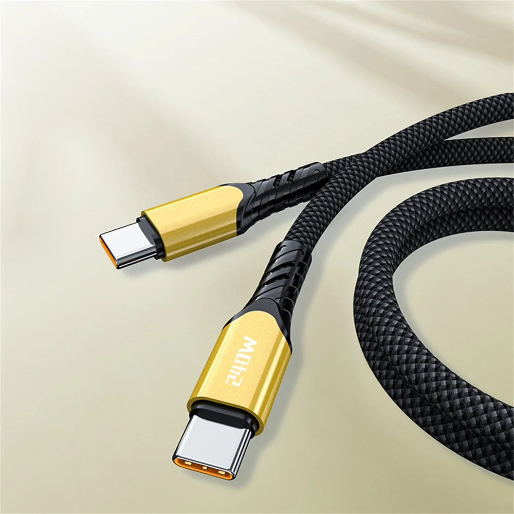 NNBILI 240W USB C Cable Power Wire QC4.0 for MacBook Samsung iPhone 18 17 USB C to C PD Cable 48V5A Fast Charging Type C Cable