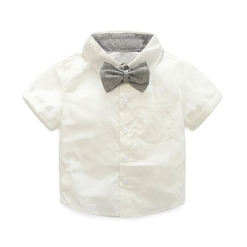 Baby Suits Newborn Boy Clothes Romper + Vest + Hat Formal Clothing Outfit Party Bow Tie Children Birthday Dress New Born 0- 3Y