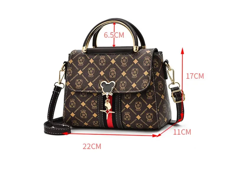 Shoulder Bag Women Bag Tote Luxury Designer Handbag Women Handbags Leather Printed Monogram Single Shoulder Straddle Bag