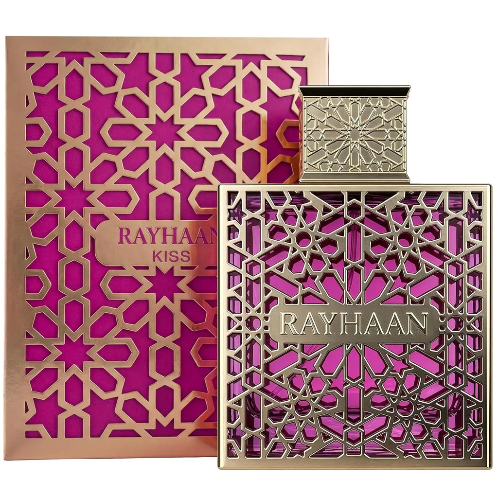 Rayhaan Kiss Sweet, Fruity, Gourmand, Floral Eau De Parfum Spray Long-Lasting Fragrance for Women 100 ml
