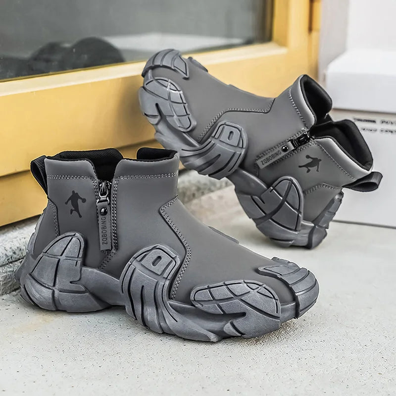 Large Size Men's Shoes, Thick-Soled Lightweight Casual Shoes, Gift for Boyfriend's Birthday, Trendy Versatile Sneakers, Comfortable Holiday Gift, Running Shoes