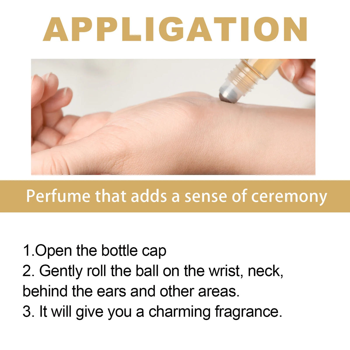 EUQEE Women's Roller Perfume Oil – 10ml Fragrance Oil