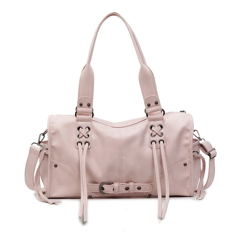 High Quality Women PU Leather Handbags Tote Bags Large Capacity Ladies Shoulder Messenger Bags for Women Casual Big Shopping Bag