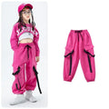 Girls Jazz Dance Performance Dress Girls Hip-hop Suit Cool Belly Button Exposed Clothing Children's Hip-hop Fashion Clothes