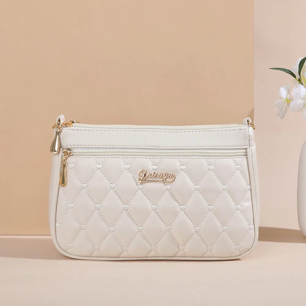 PU Leather PU Leather Crossbody Bags Large Capacity Carrying Female Shoulder Bag Multifunctional Portable Luxury Women Handbags