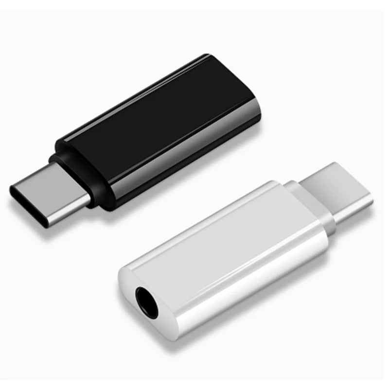 USB Type C To 3.5mm Aux Adapter Connetor Type-c 3.5 Jack Audio Cable For Xiaomi Huawei Honor HIFI Wired Earphones OTG Connetor
