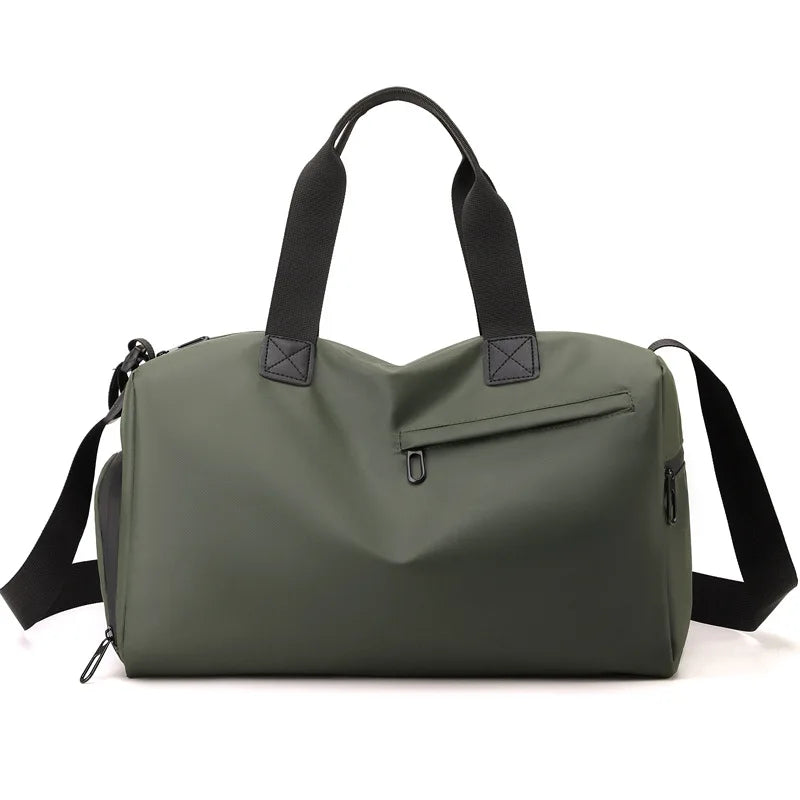Large Capacity Waterproof Travel Bag – Sports and Weekend Bag with Dry-Wet Separation