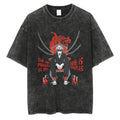 Hunter x Hunter Kurapika Graphic T-Shirt – Unisex Washed Cotton Short Sleeve Streetwear Tee