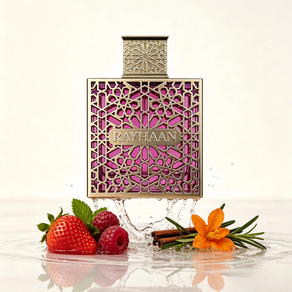 Rayhaan Kiss Sweet, Fruity, Gourmand, Floral Eau De Parfum Spray Long-Lasting Fragrance for Women 100 ml