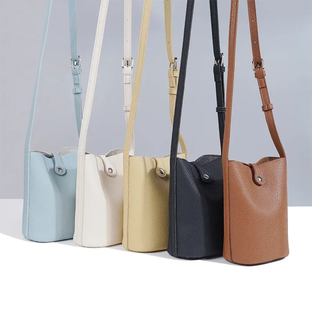 Soft Pu Leather Women Handbags Fashion Large Capacity Crossbody Bags Small Shoulder Bags Ladies Phone Purse Female Solid Flap