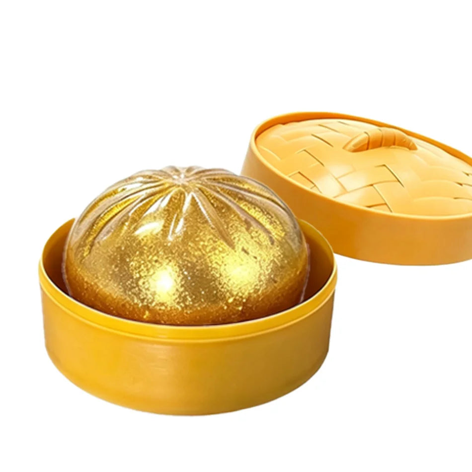 Glitter dumpling squishies Glitter Dumpling Squishy with Box Dumplings Sensory Dumpling Pressure Toy for Stress Relief