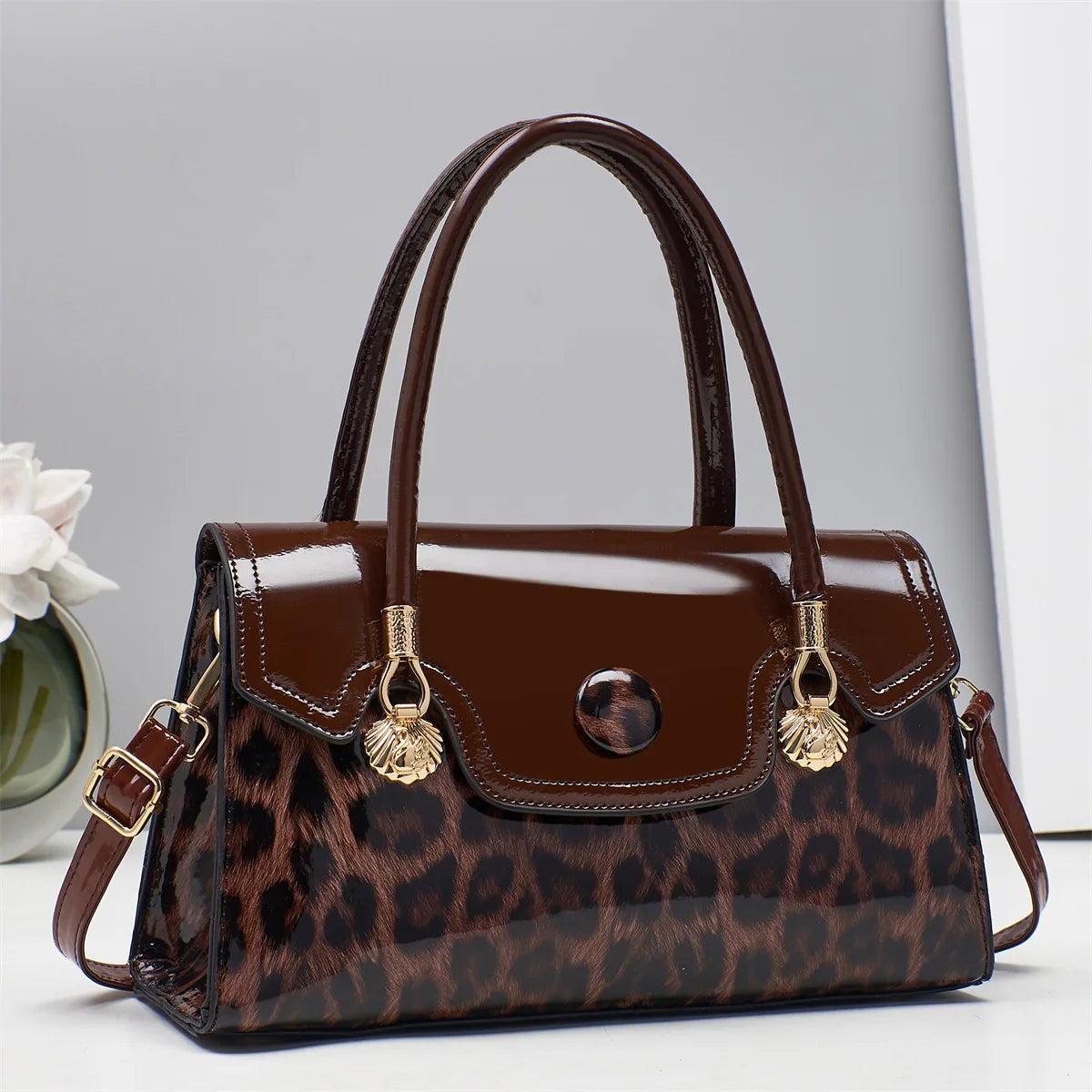 Women's Boston Pillow Bag – Retro Large-Capacity Tote and Crossbody Handbag