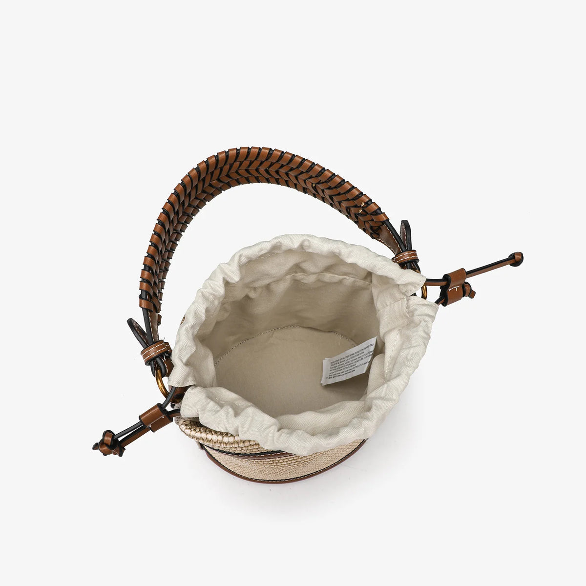 Fashion Straw Bucket Bag Weave Women Handbags Designer Panelled Shoulder Crossbody Bags Casual Summer Beach Small Tote Purse sac