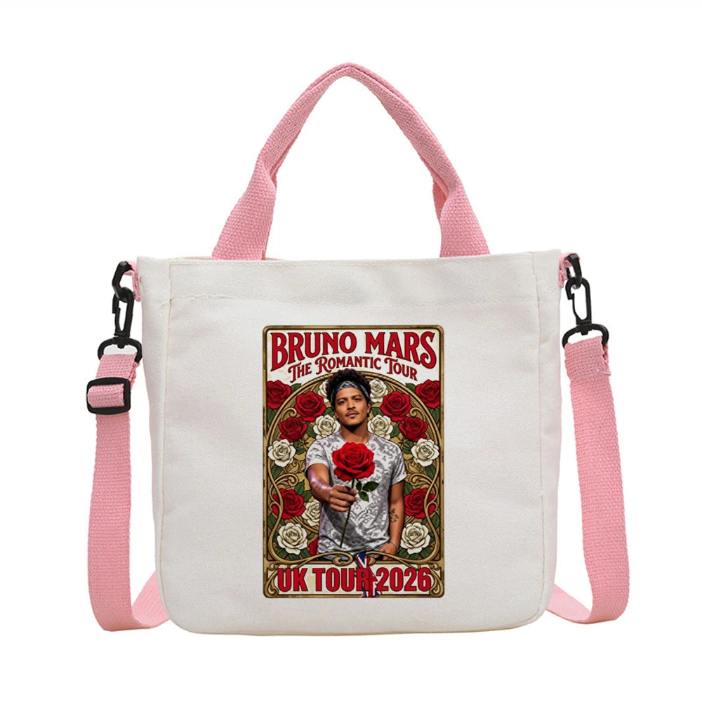 Bruno Mars tote bag einkaufstasche personnalisable sac cabas shoulder  totebag femme