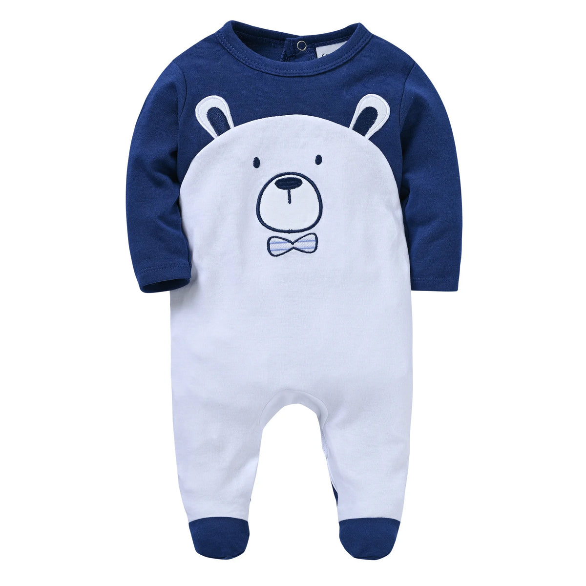 KAVKAS Baby Clothing Girls Pink Romper Cartoon Kids Pajamas Long Sleeve Jumpsuit Bebe Playsuit Girls Clothes  0`12 Monthes