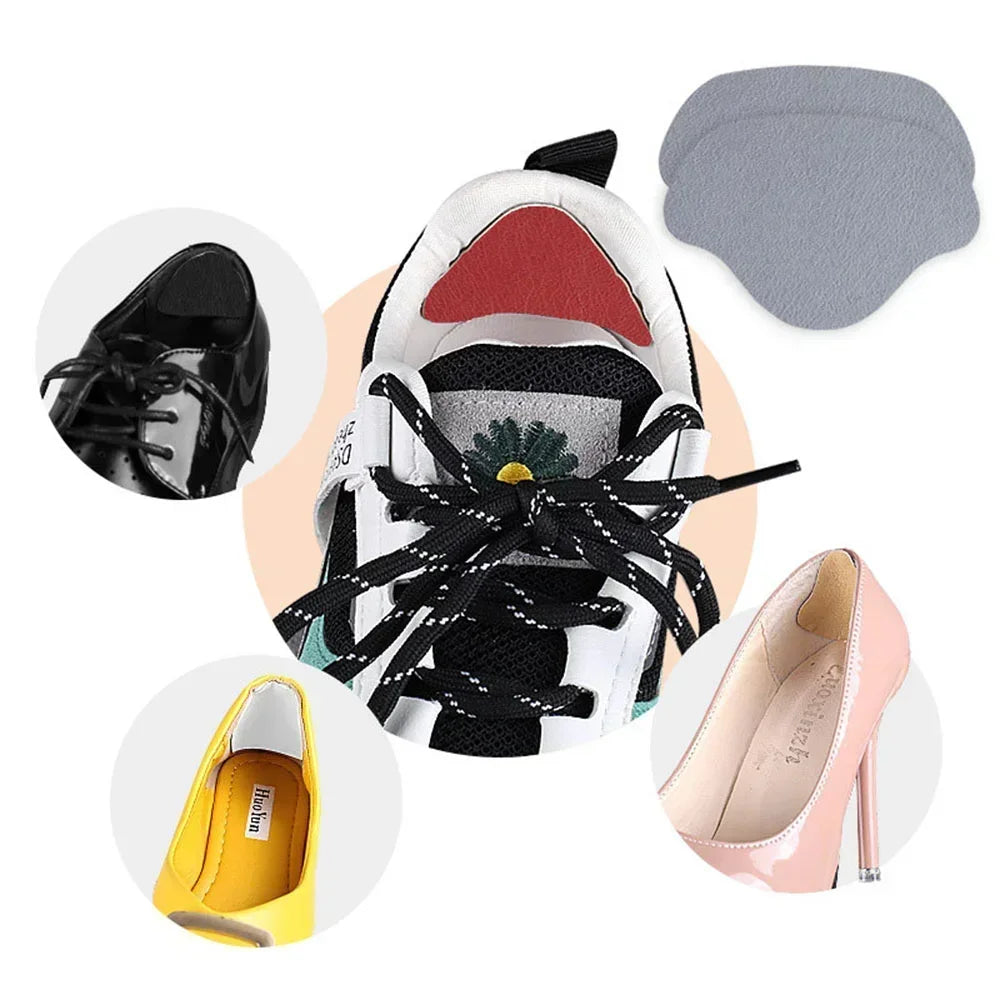 Heel Repair Subsidy Sticky Shoes Hole Sneakers Insoles Patch Heel Pads Heels Sticker Protector Foot Care Anti-Wear Inserts 6 PCS