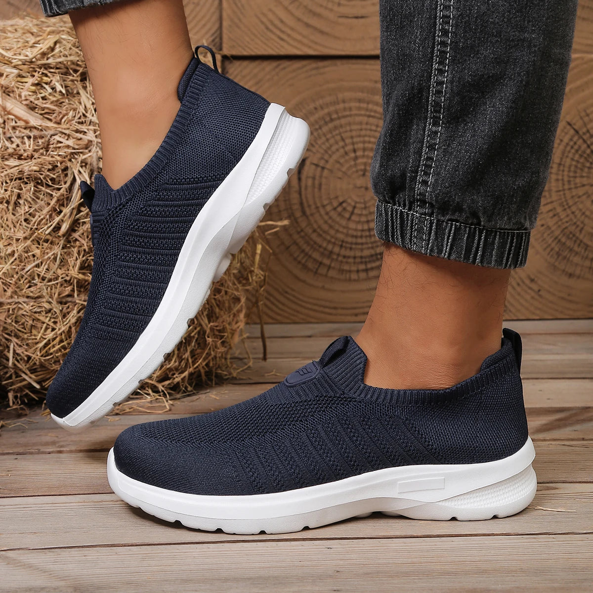 Men's Shoes Solid Color EVA Casual Shoe Lightweight Comfortable Single Sole Non-Tiring Footwear for Everyday Use
