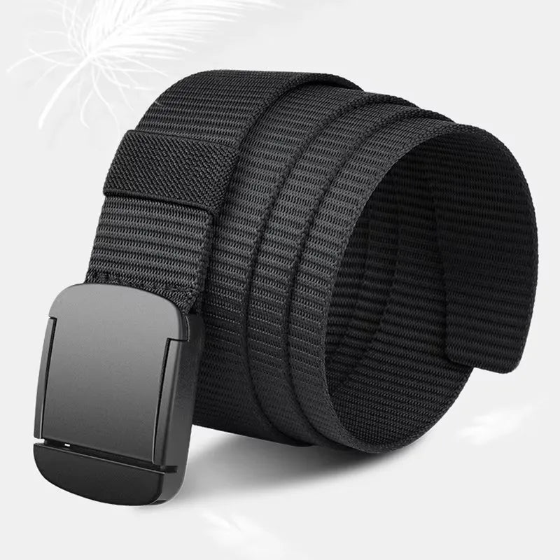 PAUL HUEMAN Automatic Buckle Belt, Tactical Belt For Men And Women