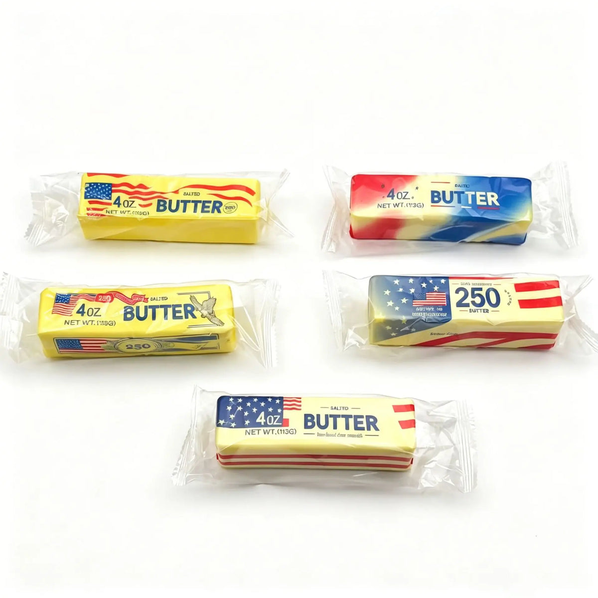 Colorful Slow Rising Butter Squishy Squeeze Toys Pack Sensory Stress Relief Soft & Stretchy Toy for Party Favors Squishy Butter