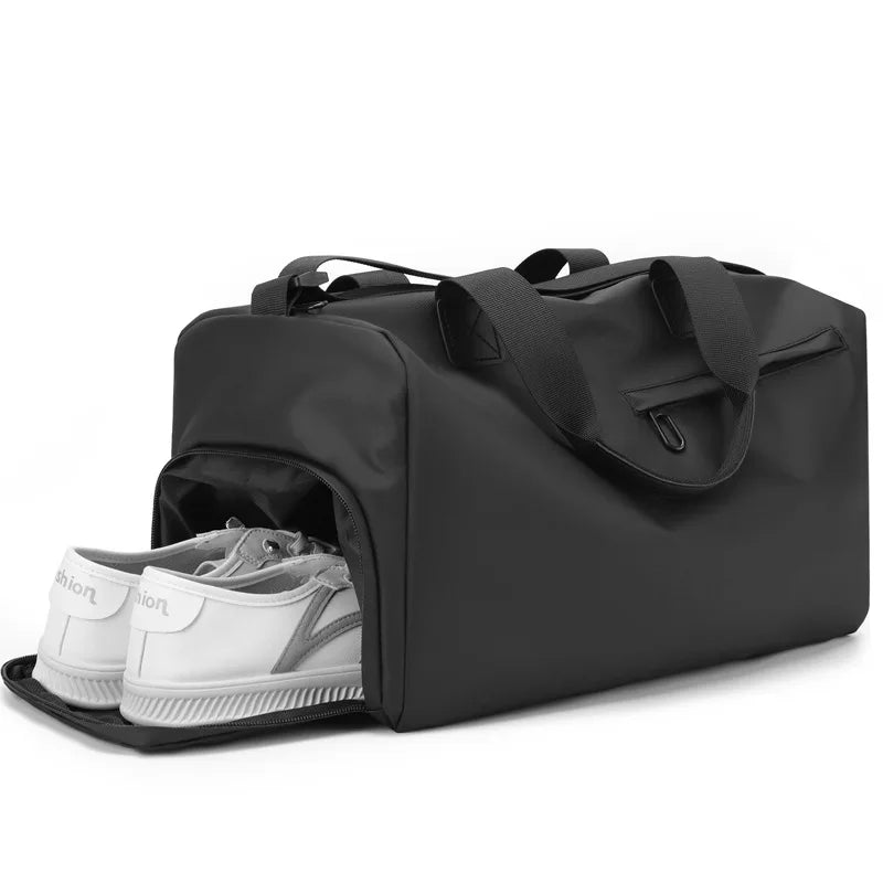 Large Capacity Waterproof Travel Bag – Sports and Weekend Bag with Dry-Wet Separation