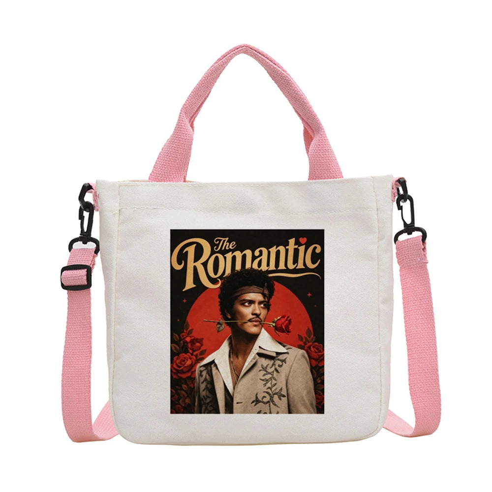 Bruno Mars tote bag einkaufstasche personnalisable sac cabas shoulder  totebag femme
