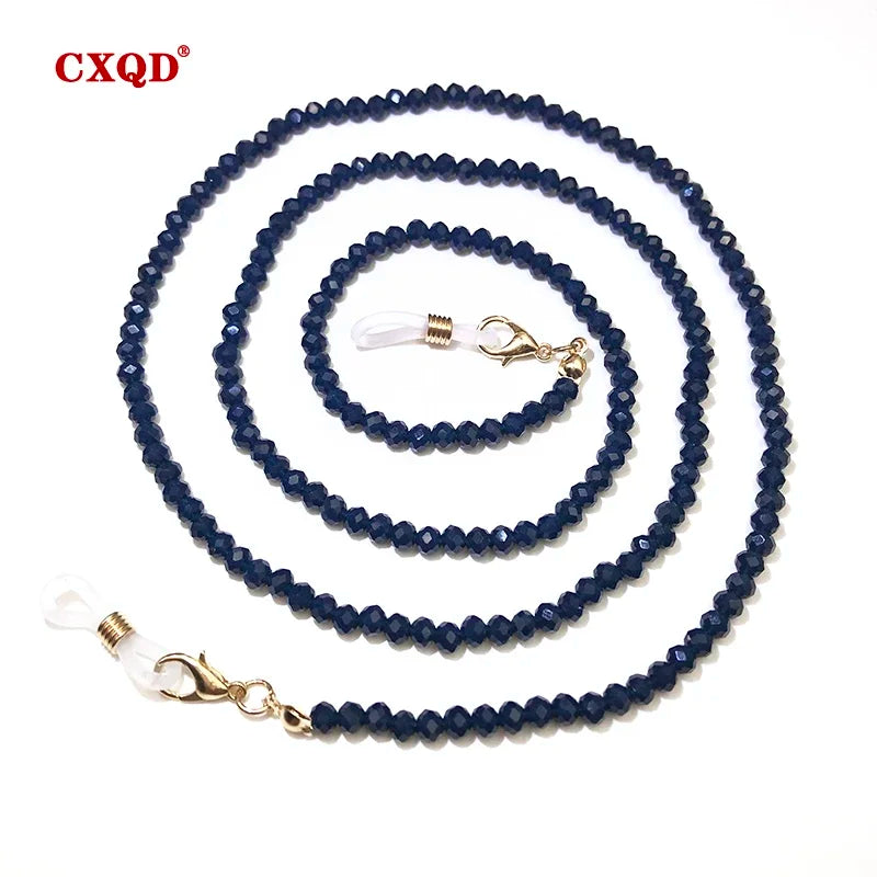 Beaded Eyeglass Chain for Women – 4mm Fashion Glasses & Sunglasses Strap