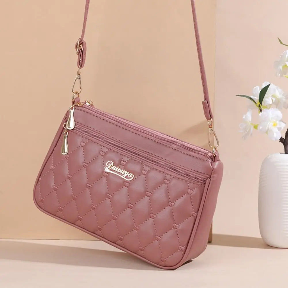 PU Leather PU Leather Crossbody Bags Large Capacity Carrying Female Shoulder Bag Multifunctional Portable Luxury Women Handbags