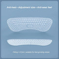Upgrade Silicone Heel Stickers Heels Grips for Women Men Anti Slip Heel Cushions Non-Slip Inserts Pads Foot Heel Care Protector