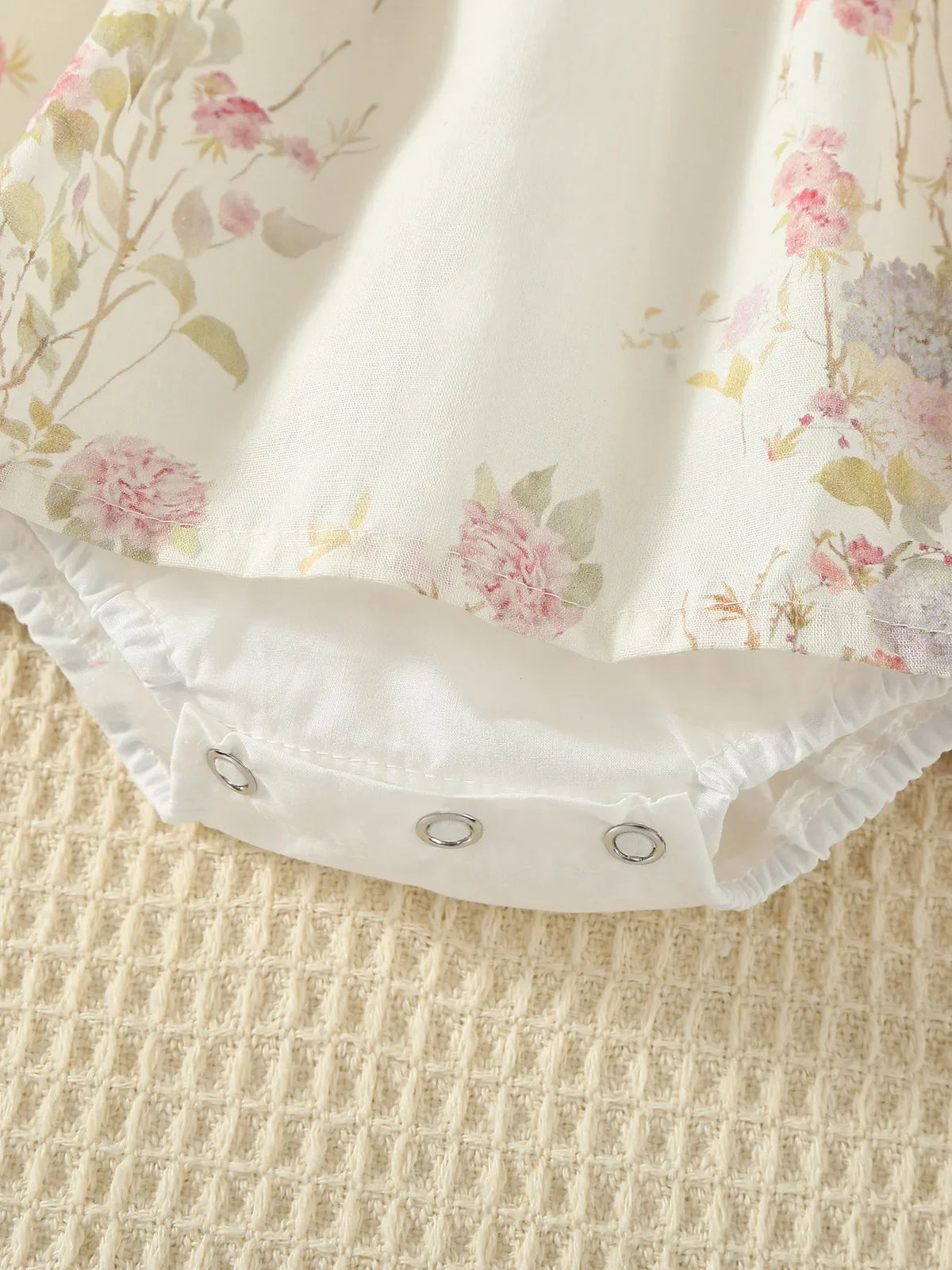 Spring Toddler Romper Clothing 0-2Y New Baby Girls Bodysuit Floral Long Sleeve Dress with Lace Hat Sibling Matching Outfits
